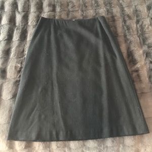 Gap black wool skirt